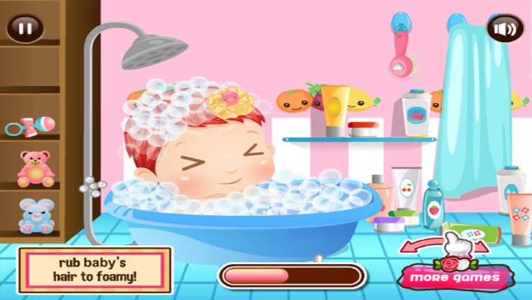 Cute Baby Care : Diaper Change & Bathing & Dressing