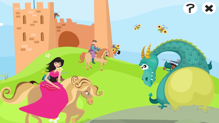 A Castle & Knight Fantasy Learn-ing Game for Children