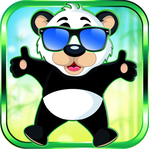 Panda Hipster - Challenging Bamboo Adventure Free icon