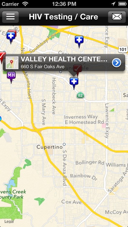 HIV Testing Sites & Care Services Locator