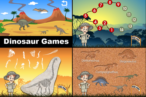 Dinosaur Park Math Lite screenshot 4