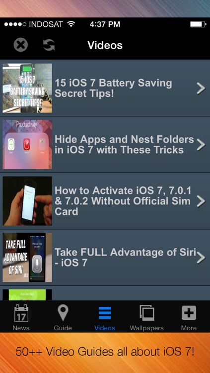 GUIDE 360 for iOS 7 & iPhone 5s Users - Guide, Tips & Tricks Videos, News ALL in ONE!