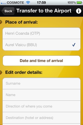 Taxi Bucharest - Airport Transfer screenshot 2