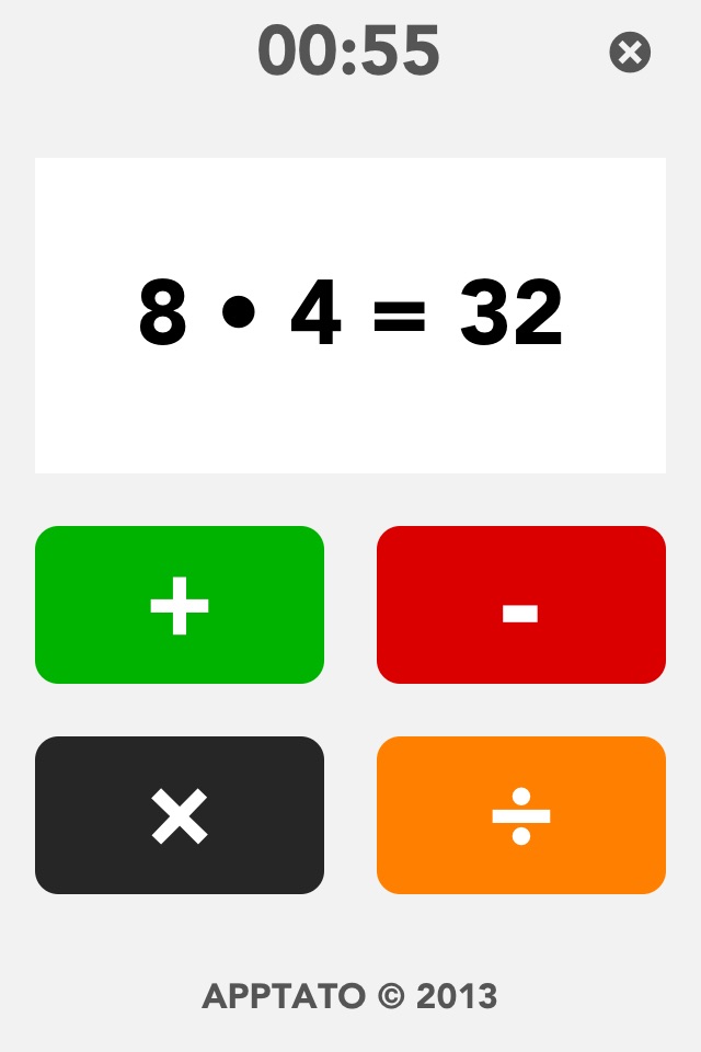 Math Signs Quiz - Arithmetic Operations screenshot 3