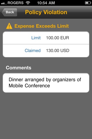 SAP Travel Expense Approval screenshot 3