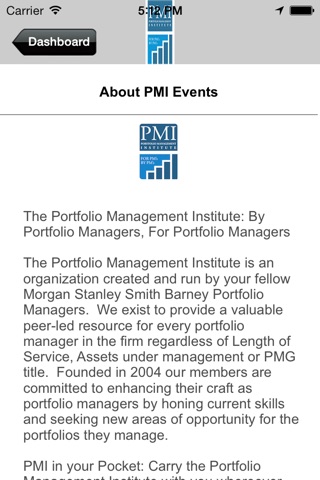 PMI Events screenshot 3