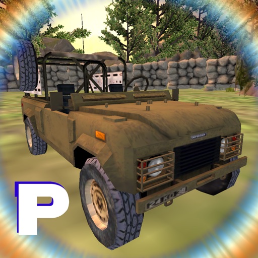 Army Jeep Parking Drive Test - Realistic Wrangler Vehicle Simulator icon