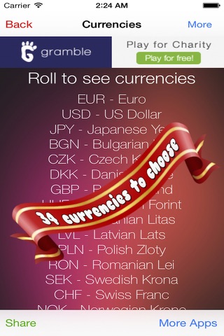Currency Converter Pro - The most user-friendly currency converter screenshot 3
