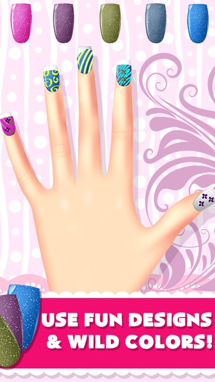 A+ Nail Salon Games & Designs Makeover Spa