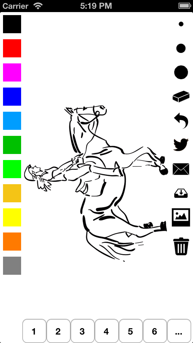 700+ Horse Coloring Book App Picture HD