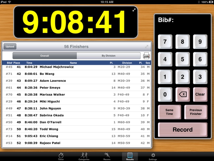 PocketTimer Pro for iPad