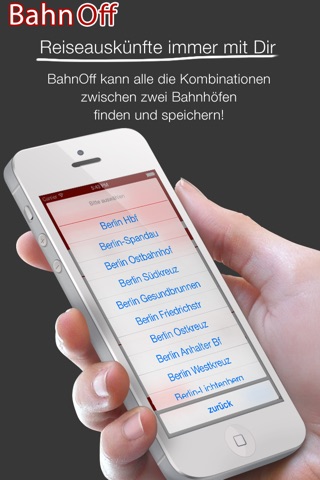 BahnOff - Bahn Fahrplan Offline Speichern screenshot 2