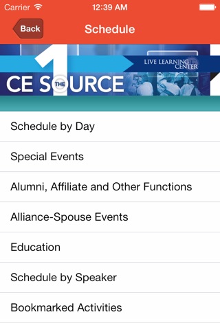 2014 AAE Annual Session Mobile App screenshot 4