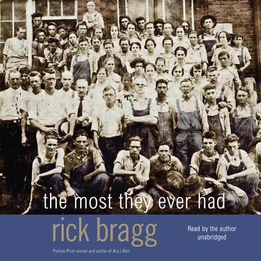 The Most They Ever Had (by Rick Bragg) (UNABRIDGED AUDIOBOOK) : Blackstone Audio Apps : Folium Edition icon