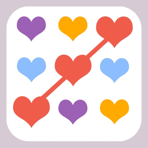 !Connect The Hearts: Addictive Match 3 Heats Love Puzzle & Musical Game icon