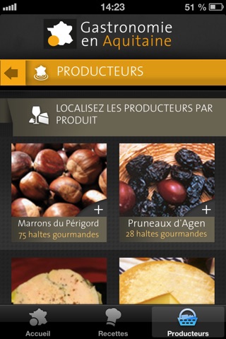 Gastronomie en Aquitaine screenshot 3