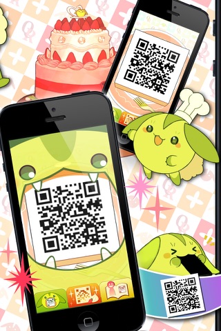 ＠QR ［Kawaii QR Code Reader and Scanner for iPhone］ screenshot 2