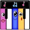 Cute Monster Piano Keys