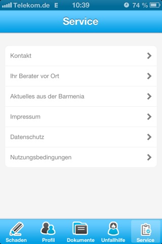 Barmenia SchadenApp screenshot 3