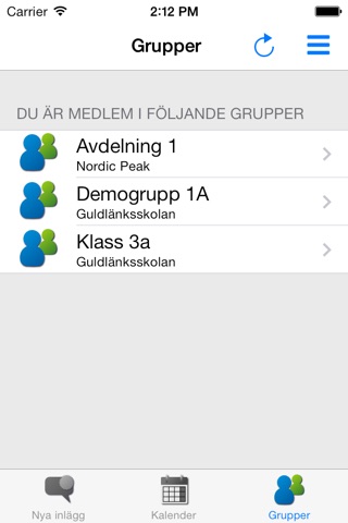 Föräldramötet Sundsvall screenshot 2
