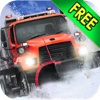 Snow Plow truck drive