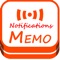 "NotifyMemo App" is a notepad that tells the contents note