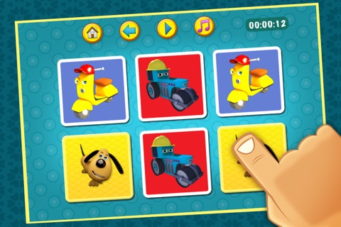 Memo for Kids. Vehicles and Animals. screenshot 3