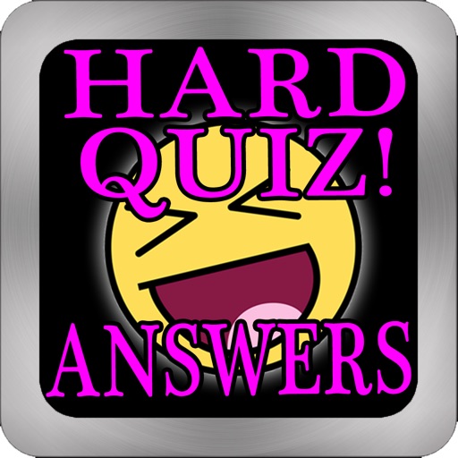 Hardest Quiz Ever Answers! iOS App