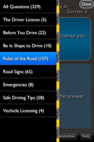 Driver's Ed Aid by Purple Buttons screenshot 3