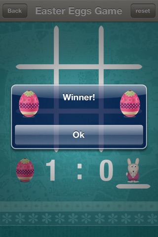 123 Fun Tic Tac Toe with Easter Eggs - Tres en Raya con Huevos de Pascua screenshot 3