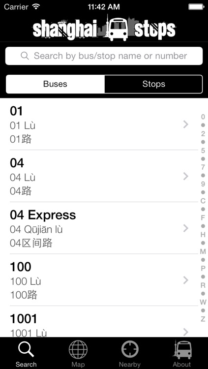 Shanghai Stops