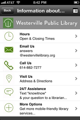 Westerville Public Library screenshot 4