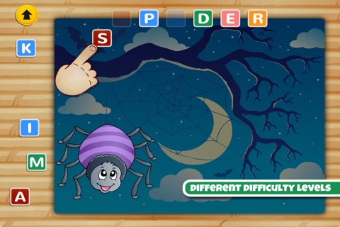 Animal Word Learning Puzzle for Kids and Toddlers screenshot 4