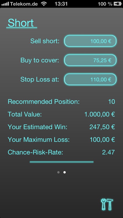 Risk Manager - Stocks