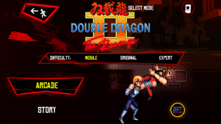 Screenshot from Double Dragon Trilogy