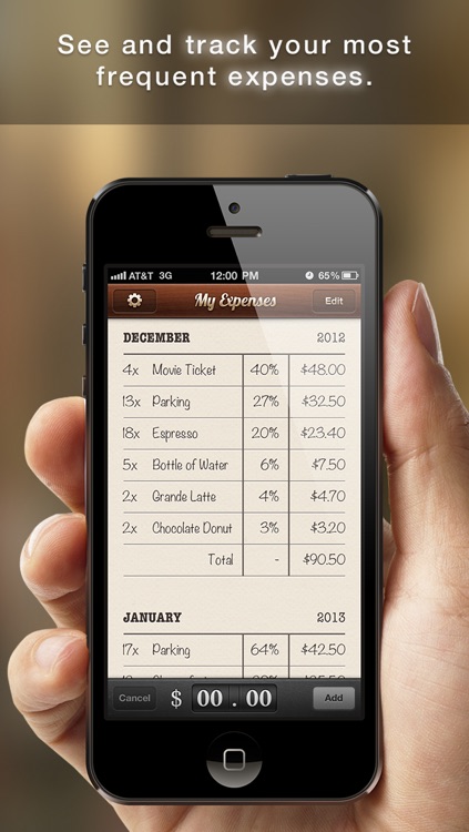 Cents ~ Micro-Expense Tracking