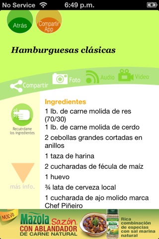 Chef Piñeiro screenshot 4