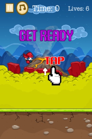 Flappy Happy Dino Egg! screenshot 2