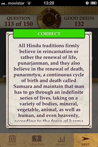 Genius Religion Quiz screenshot 4