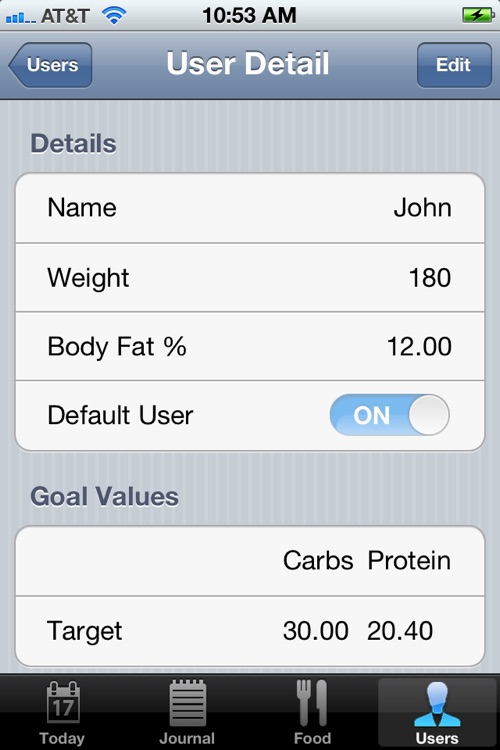 Nutrition Journal screenshot-3