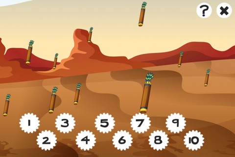 123 Baby & Kid-s Learn-ing To Count-ing Number-s To Ten Game-s: Free Play-ing & Learn-ing Fun with Cow-Boys screenshot 3