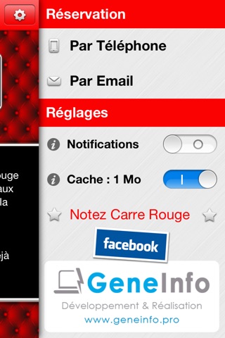 carre rouge screenshot 3