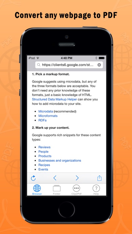 Any-to-PDF : converts any web page to pdf and clip board text to pdf