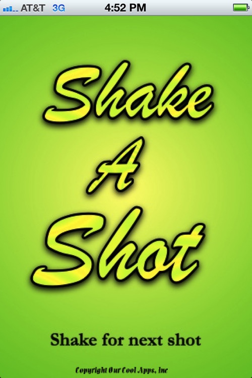 Shake A Shot