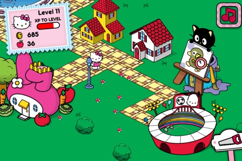 Hello Kitty Happy Town screenshot 3