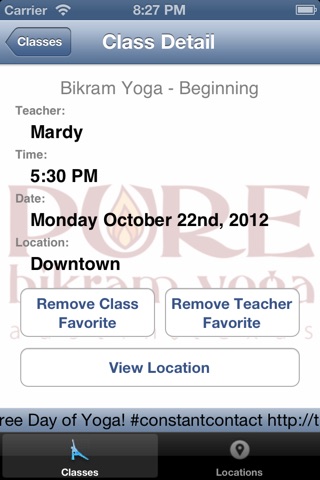 Pure Bikram Yoga screenshot 3