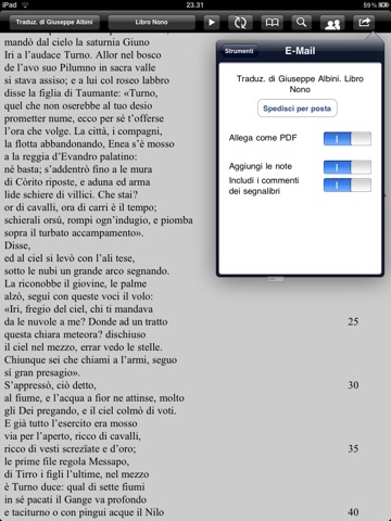 Virgilio: Eneide for iPad screenshot 4