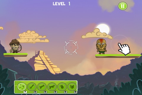 Sebastian VS Natives War Lite screenshot 2