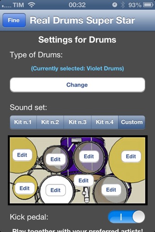 Real Drums Super Stars screenshot 3