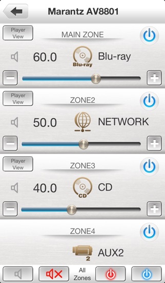 Marantz Remote Appのスクリーンショット4 Marantz Remote Appのスクリーンショット4
